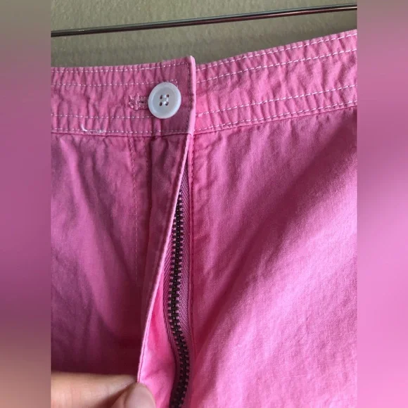 J.Jill Women’s Pink Cotton Shorts Size 14 Petite - Picture 2 of 6